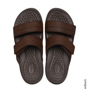 CROCS Brown Men’s Literide Sandals Size 8 Medium
